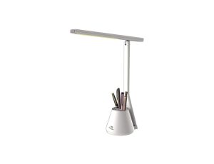 Lampka biurkowa KIKI LED, barwa światła regulowana, organizer K-BL1066 BIAŁY Kaja Lighting