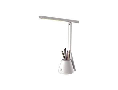 Lampka biurkowa KIKI LED, barwa światła regulowana, organizer K-BL1066 BIAŁY Kaja Lighting