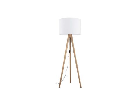 Lampa podłogowa na trójnogu z białym abażurem GRAND 16006 TK Lighting