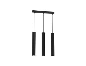 Lampa wisząca HUDSON BLACK 3xGU10 MLP8792 Milagro