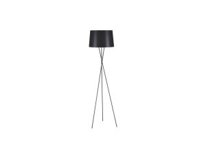 Lampa podłogowa REMI BLACK trójnóg w minimalistycznym wydaniu na E27 K-4353 Kaja Lighting