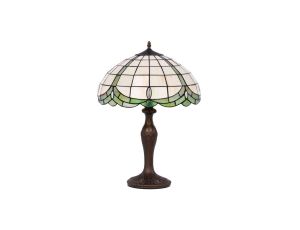 Lampka stołowa PAPI z witrażowym kolorowym kloszem na E27 K-G162166 Kaja Lighting