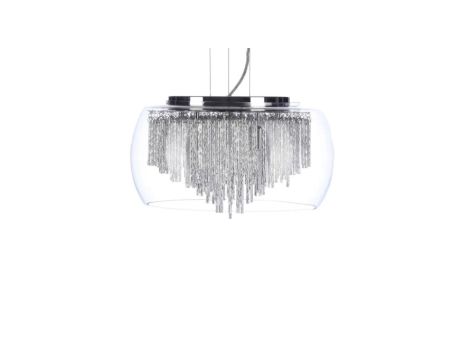 Żyrandol druciany PEAK nad stół, czarny z gwintem E27 do nowoczesnych wnętrz KP-10 Kaja Lighting