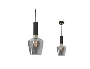 Lampa wisząca z białym szklanym kloszem PARVA na E14 do salonu K-5100 Kaja Lighting