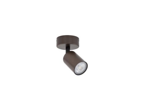 Lampa sufitowa brązowa reflektorek na podsufitce TOP BROWN 1 5957 TK Lighting