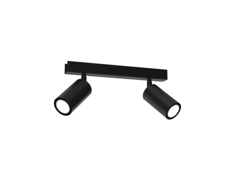Lampa sufitowa HUDSON BLACK 2xGU10 MLP8795 Milagro
