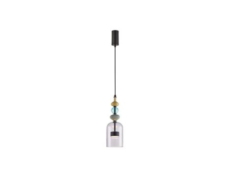 Lampa wisząca ARTE 12W LED śr. 13cm czarna ML0360 Milagro