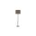Lampa podłogowa EARTH do salonu, brązowy klosz z tkaniny na E27 16013 TK Lighting