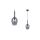 Lampa wisząca LUGANO SMOKED 1xE14 ML8813 Milagro