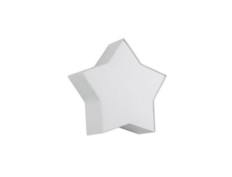 Lampa sufitowa plafon szara gwiazdka STAR GRAY 2xE27 6972 TK Lighting
