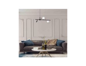 Lampa wisząca biała na okrągłej rozecie CONO trzy stożkowe klosze 10012 TK Lighting