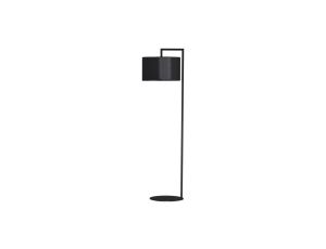 Lampka stojąca czarna do salonu, prosta z serii SIMONE BLACK K-4323 Kaja Lighting