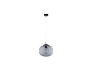 Lampa wisząca z kulistym, czarnym kloszem ze szkła VIBE 1xE27 4837 TK Lighting