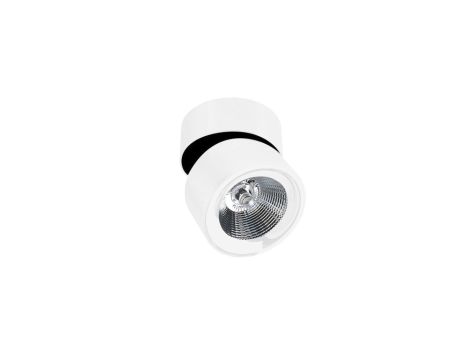 Kinkiet designerski z grafitowym kloszem z serii DAVOS K-5115 Kaja Lighting