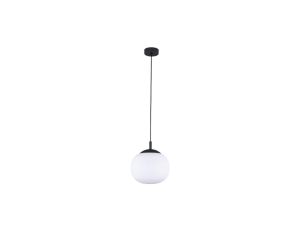 Lampa wisząca ze szklanym, białym kloszem 25cm VIBE 1xE27 4759 TK Lighting