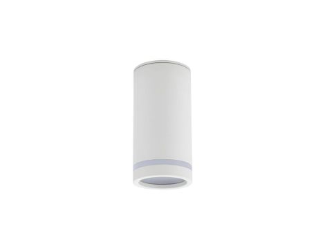 Lampa sufitowa spot biały – tuba natynkowa JET WHITE DOWNLIGHT 1* GU10 6919 TK Lighting
