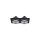 Lampa sufitowa czarna oczko wpuszczane JET BLACK EYE 2* GU 10 6925 TK Lighting