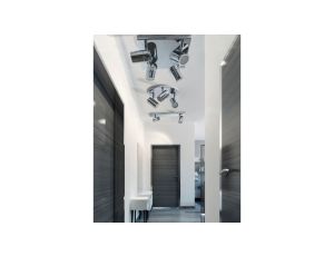 Lampa wisząca GATO na E27, czarno beżowy abażur K-5230 Kaja Lighting