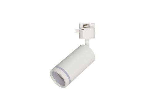 Lampa reflektor na szynę biały 1 fazowy TRACER GU10 WHITE RING 6898 TK Lighting