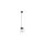Lampa wisząca szklana kulista VIBE czarna 1xE27 4816 TK Lighting