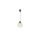Lampa wisząca klosz klatka GALAXY BLACK/GOLD 1 PŁ MAŁA 3456 TK Lighting