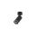 Lampa sufitowa czarna reflektorek sufitowy JET BLACK 1* GU10 6910 TK Lighting