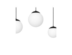 Listwa sufitowa MONTI z dwoma regulowanymi czarnymi reflektorkami K-4726 Kaja Lighting