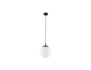 Lampa wisząca biała kula 30cm szklana ESME 5670 TK Lighting
