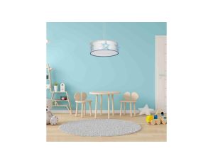 Lampa wisząca na okrągłej rozecie z trzema kloszami CONO E27 kolor czarny 10067 TK Lighting