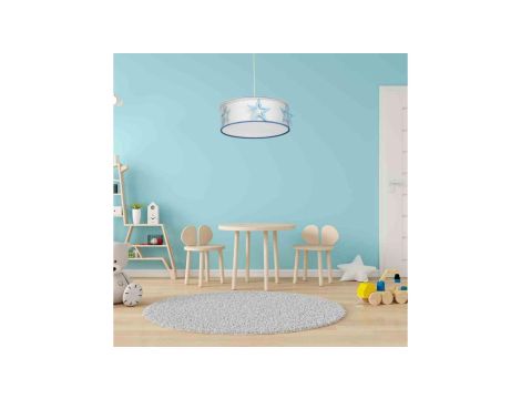 Lampa wisząca na okrągłej rozecie z trzema kloszami CONO E27 kolor czarny 10067 TK Lighting