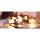 Lampa ogrodowa ANA 220cm, dwuramienna, białe klosze, chromowana podstawa K-LP270-2200 Kaja Lighting