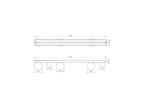 Lampa wisząca VIBE Czarny E27 MAX 15W LED 5827 TK Lighting