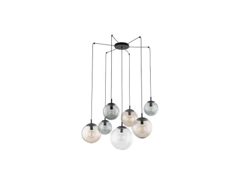Lampa wisząca pająk ze szklanymi kloszami ESME 7xE27 4863 TK Lighting