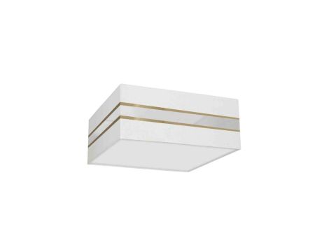 Lampa sufitowa Kwadrat ULTIMO WHITE 3xE27 50cm MLP7348 Milagro