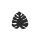 Kinkiet czarny z motywem roślinnym MONSTERA 5916 4xG9 TK Lighting