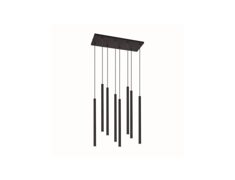 Duża lampa wisząca czarna dekoracyjna do jadalni z serii GELATO K-4863 Kaja Lighting