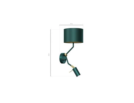 Kinkiet CLOUD 2 – punktowy szary 4965 TK Lighting
