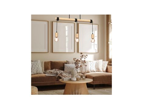 Lampa sufitowa TOP kolor Czarny/Złoty 5680 TK Lighting