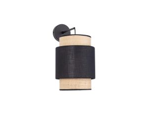 Kinkiet BOHO NEW 1 – punktowy Czarny / słomkowy 5651 TK Lighting