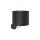 Kinkiet ścienny VEGA BLACK/GOLD na E27 4663 TK Lighting
