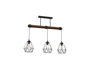 Lampa wisząca HELIX WOOD ORZECH 4949 TK Lighting