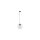 Lampa wisząca ze szklanym kloszem VIBE czarna 1xE27 4818 TK Lighting