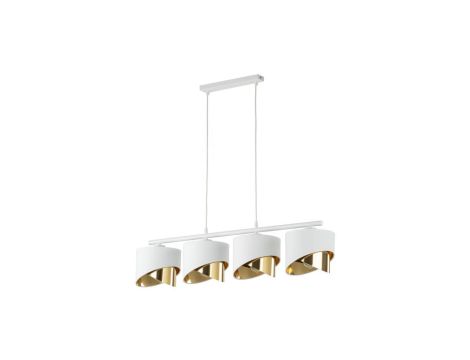 Lampa wisząca GRANT 4 - punktowa Biało / złoty 4822 TK Lighting