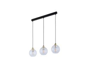 Lampa wisząca DEVON 3 - punktowa Transparentny 4587 TK Lighting
