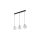 Lampa wisząca DEVON 3 - punktowa Transparentny 4587 TK Lighting