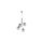 Lampa wisząca CESAR 4 - punktowa Graphite 5727 TK Lighting