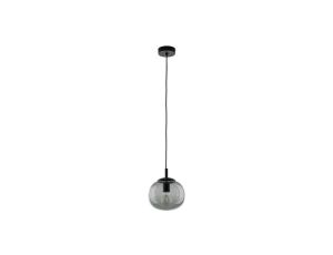 Lampa wisząca ze szklanym, grafitowym kloszem 1xE27 VIBE 5825 TK Lighting