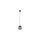 Lampa wisząca ze szklanym, grafitowym kloszem 1xE27 VIBE 5825 TK Lighting