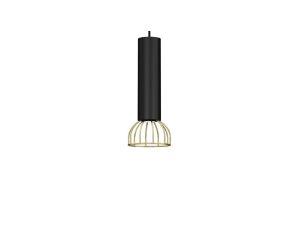 Lampa wisząca VIVIEN BLACK/GOLD 3 PŁ 4757 TK Lighting