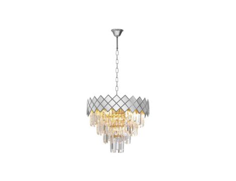 Żyrandol CARISMA CHROME 9xE14 ML8889 Milagro